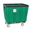 R&B Wire Products Basket Truck, Forest Green, Steel, Vinyl, 49 in L, 33.5 in W, 39.25 in H, 20 Bushel Volume Capacity 420KDC/FG - alternate 1
